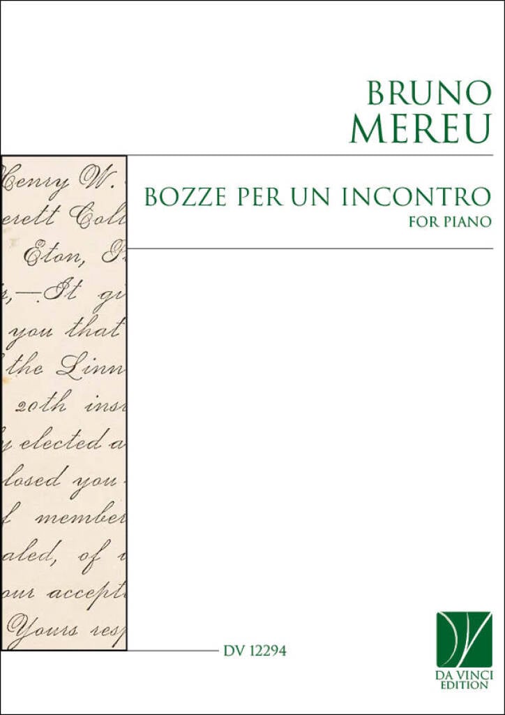 Bozze per un incontro, for Piano